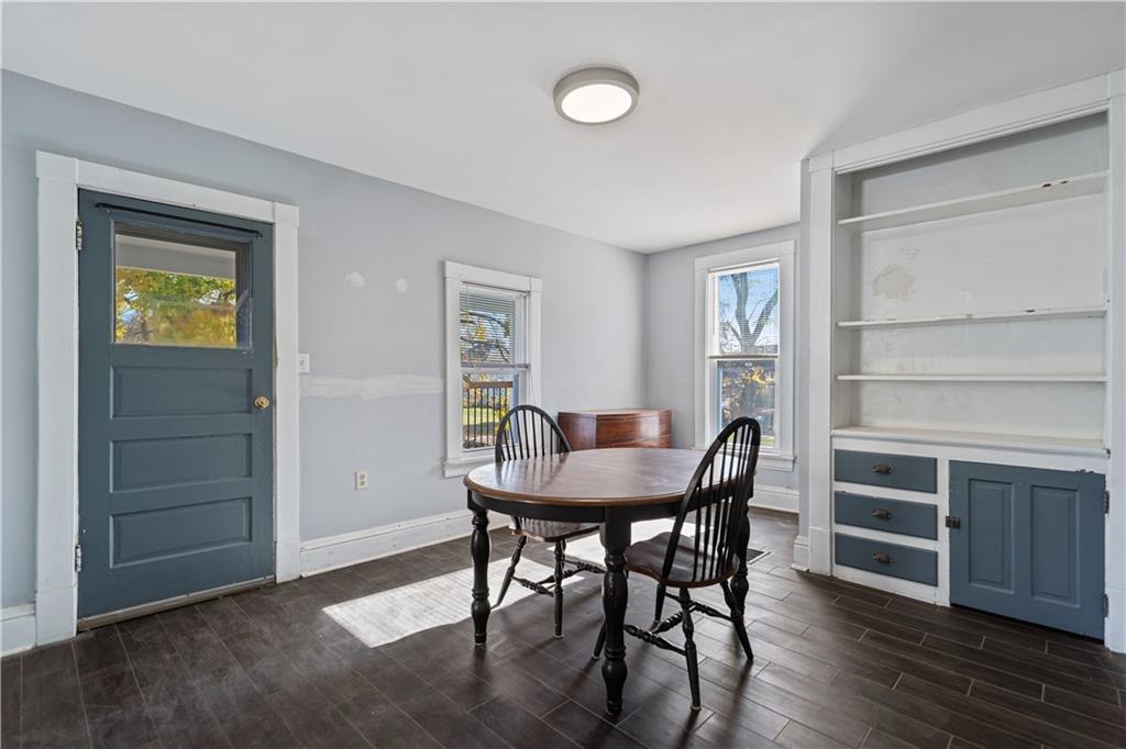 726 Market Street, Unit 3 Beaver, PA 15009 - Photo 10 of 24 a view of a dining room with furniture and wooden floor