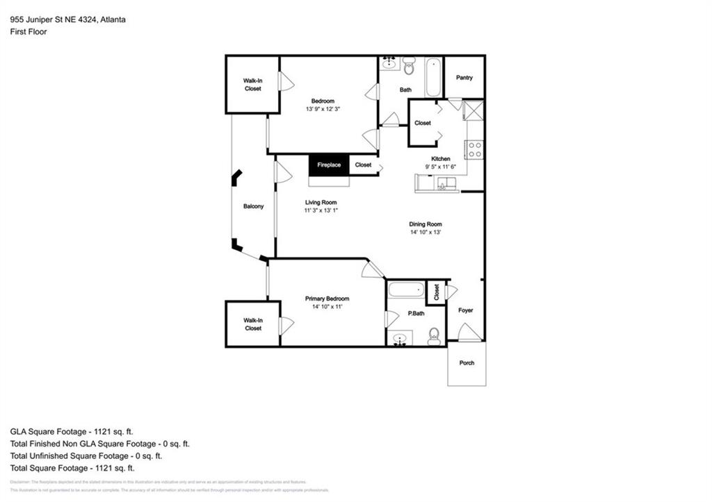 955 Juniper Street Northeast, Unit 4324 Atlanta, GA 30309 - Photo 21 of 26 a picture of a cabinet with a floor plan