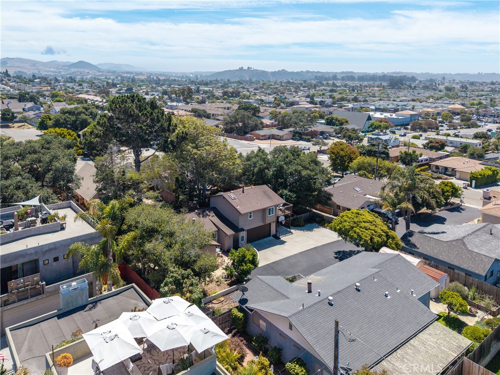1747 Brighton Avenue Grover Beach, CA 93433 - Photo 45 of 50 an aerial view of a house with a yard