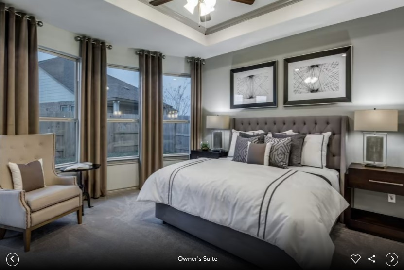 526 Rubber Tree Way Buda, TX 78610 - Photo 4 of 7 Interior photos- Photo of Pulte model home with same floor plan, not of actual home listed.