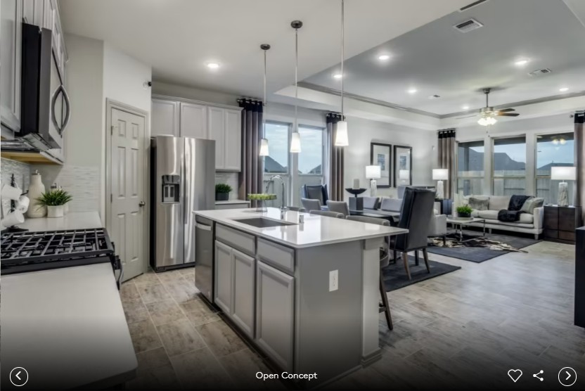 526 Rubber Tree Way Buda, TX 78610 - Photo 6 of 7 Interior photos- Photo of Pulte model home with same floor plan, not of actual home listed.