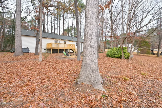 a view of wooden floor