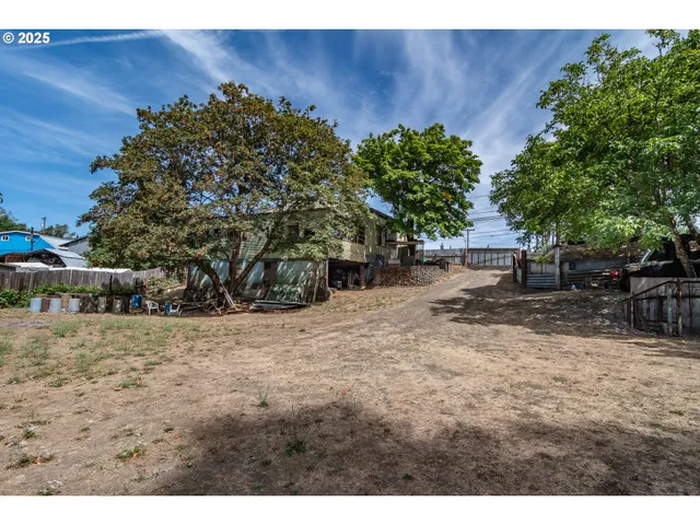 a view of outdoor space and yard