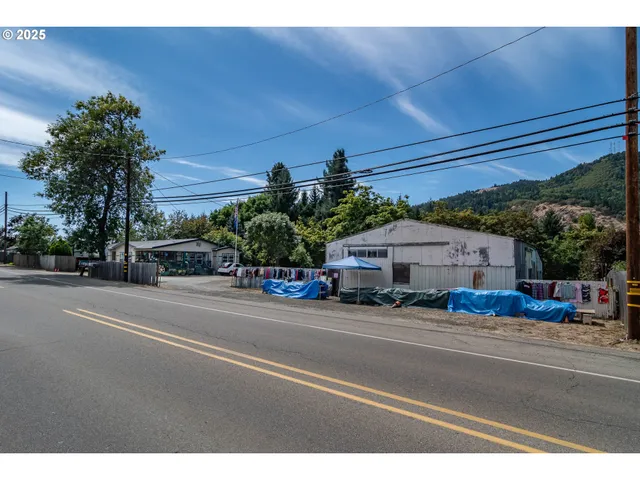 a car parked on the side of the road