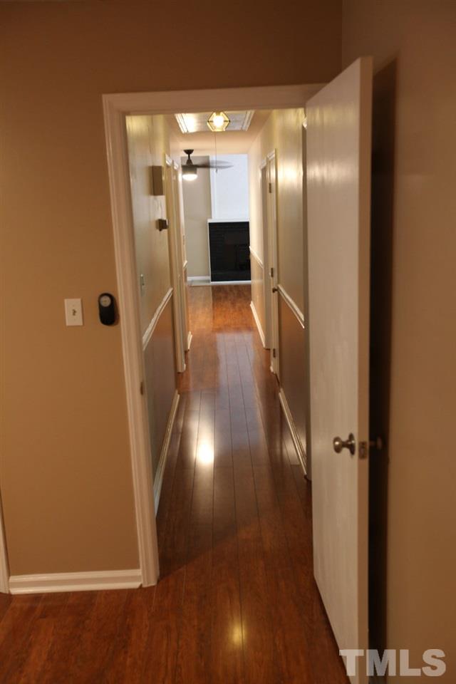 7319 Post Oak Road Raleigh, NC 27615 - Photo 10 of 12 a view of gallery with wooden floor