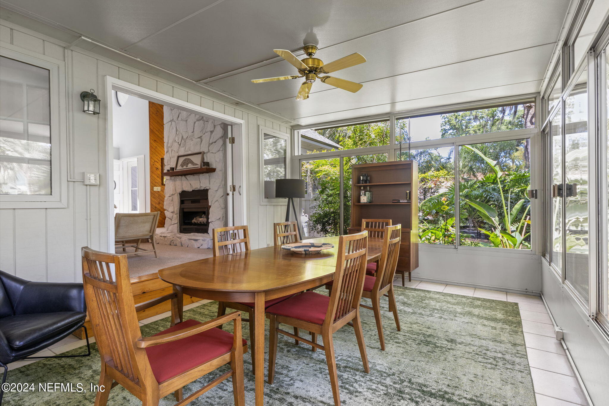 1350 Pinewood Road Jacksonville Beach, FL 32250 - Photo 35 of 55 a view of a dining room with furniture window and outside view