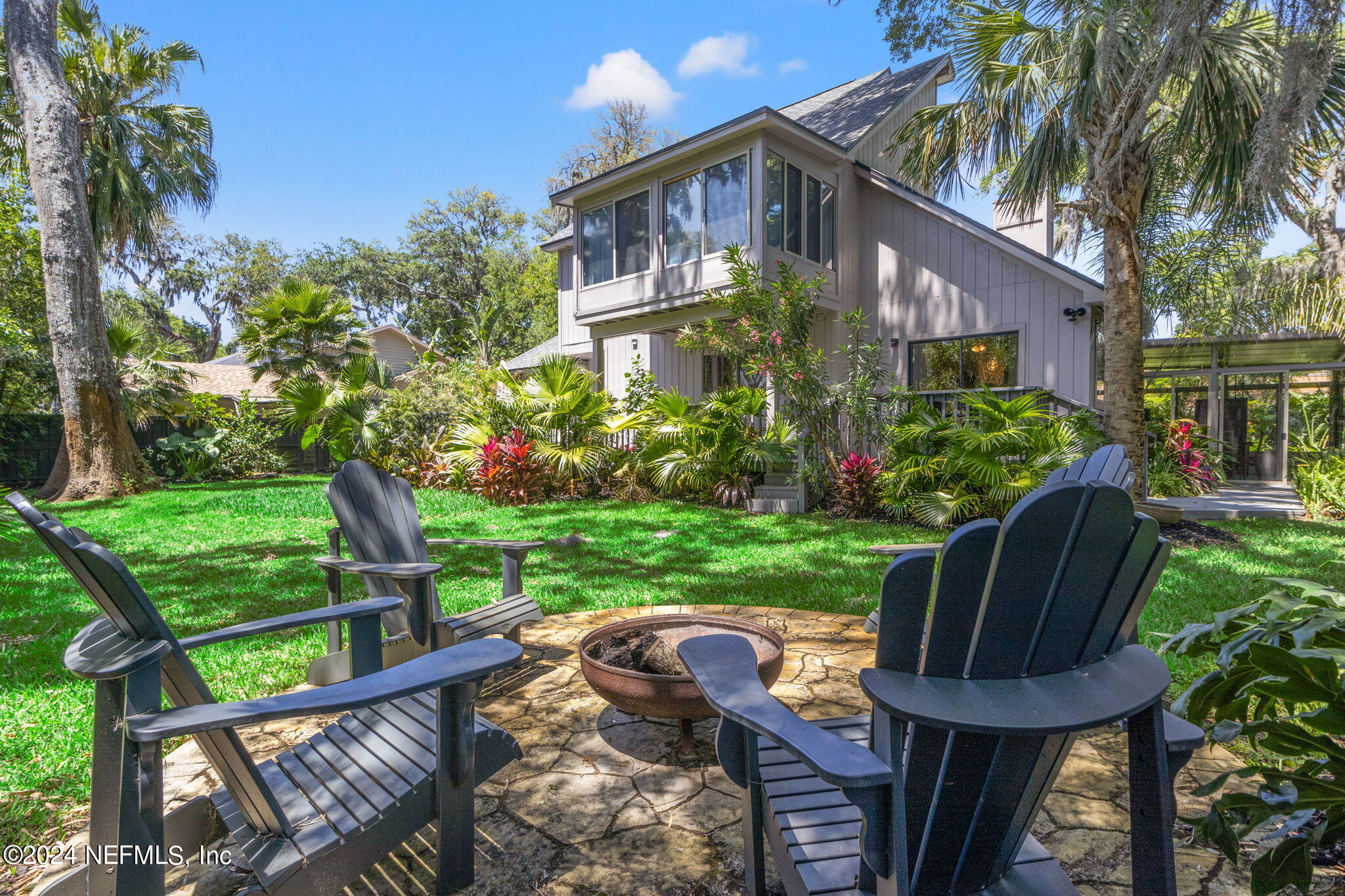 1350 Pinewood Road Jacksonville Beach, FL 32250 - Photo 44 of 55 a view of a house with backyard and sitting area