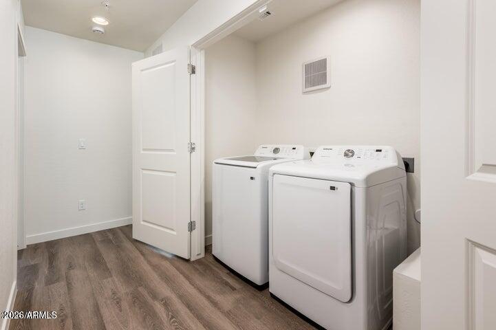 21606 North 23rd Avenue, Unit 202 Phoenix, AZ 85027 - Photo 3 of 11 a utility room with dryer and washer