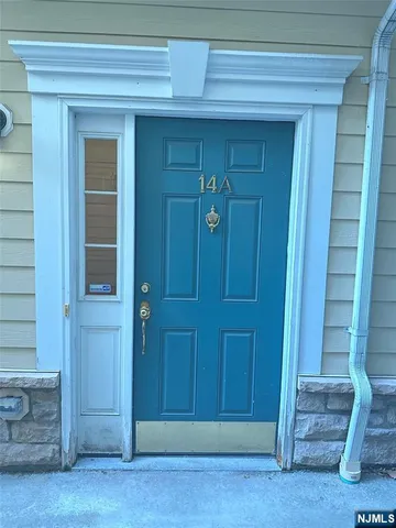 a view of front door with hallway