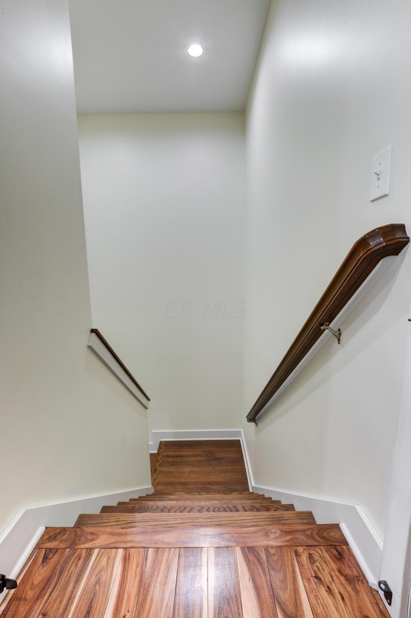 12800 Trenton Road Galena, OH 43021 - Photo 36 of 49 Stairway to Lower Level