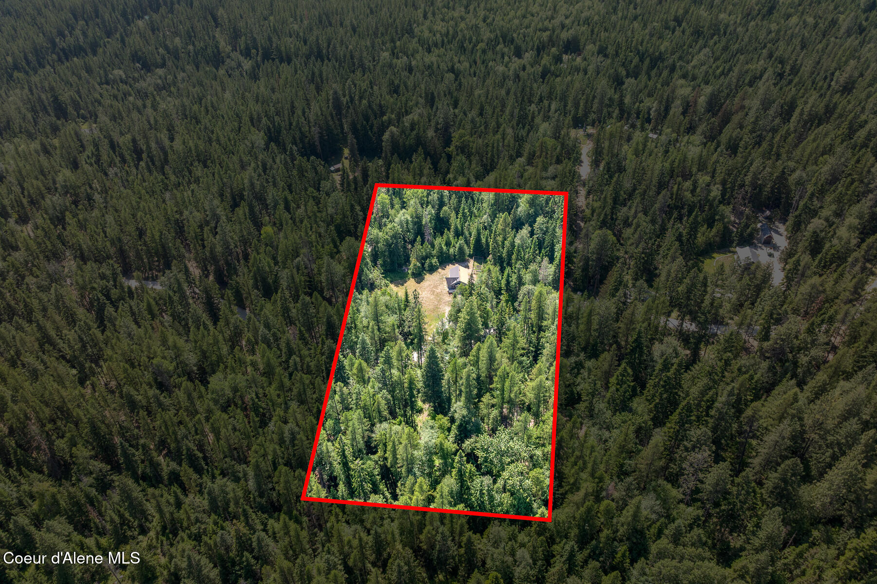 948 North Wrenco Road Sandpoint, ID 83864 - Photo 5 of 37 Aerial_948NWrencoRd-6_Outlined