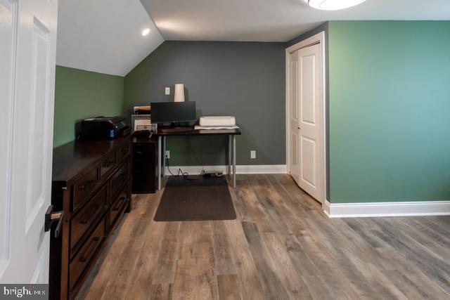 31 Bordentown Chesterfield Road Chesterfield, NJ 08515 - Photo 30 of 55 a view of a workspace with furniture and wooden floor