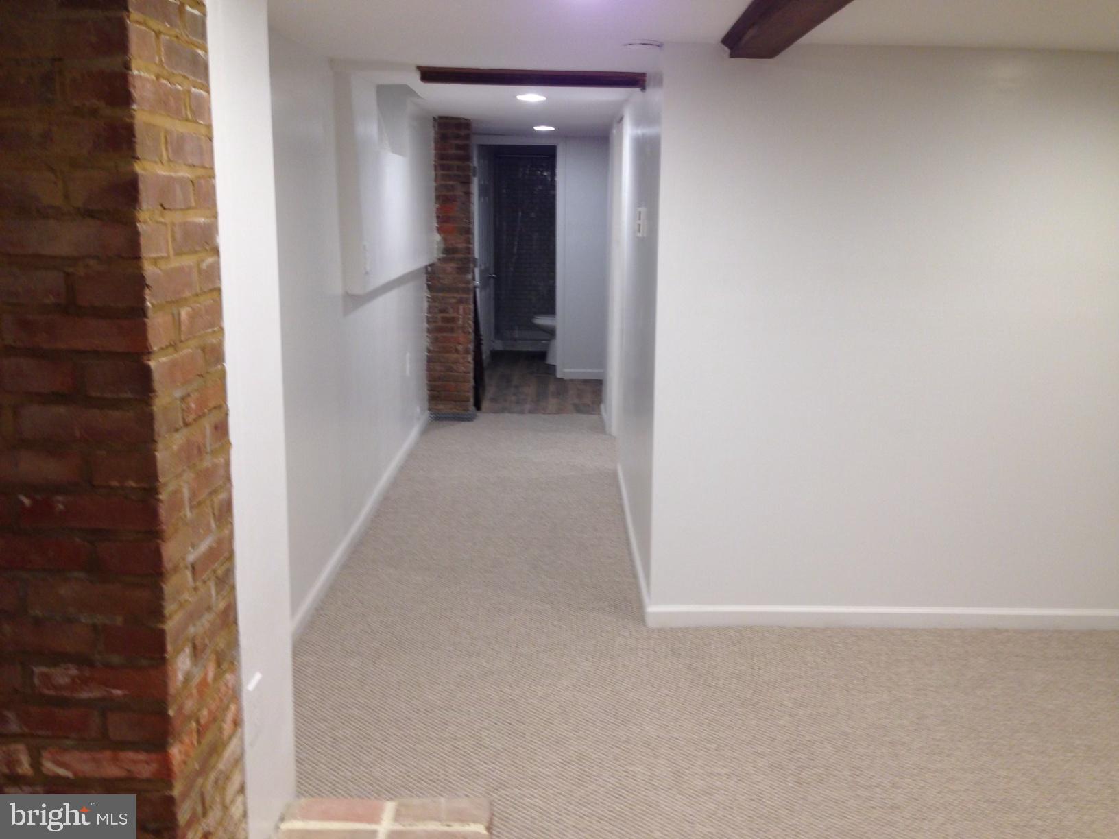 601 South Paca Street Baltimore, MD 21230 - Photo 14 of 16 Exposed brick in lower level unit