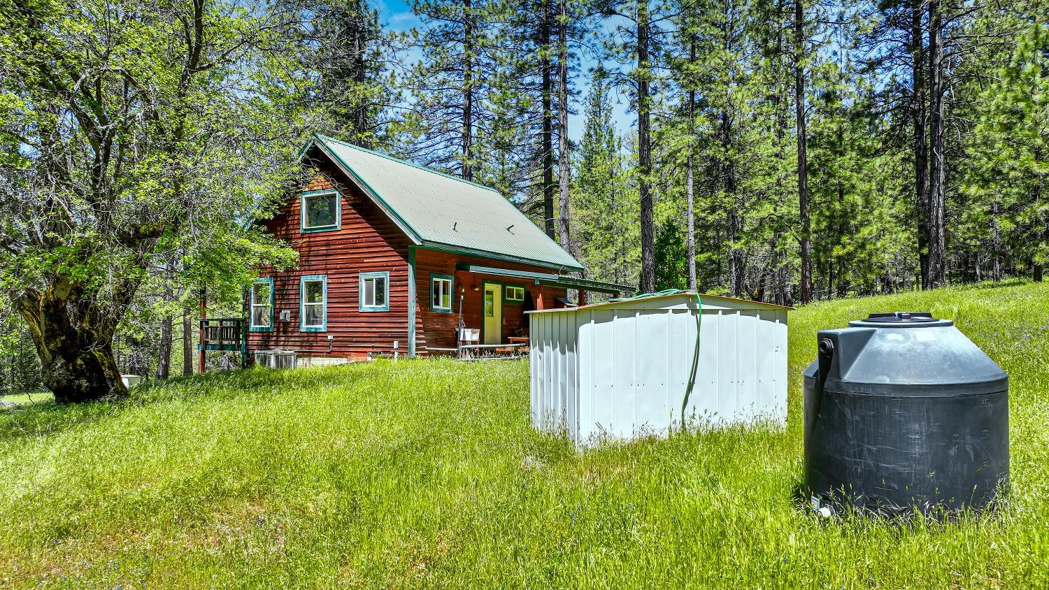 7744 Swiss Ranch Road Mountain Ranch, CA 95246 - Photo 9 of 64 a view of a house with backyard