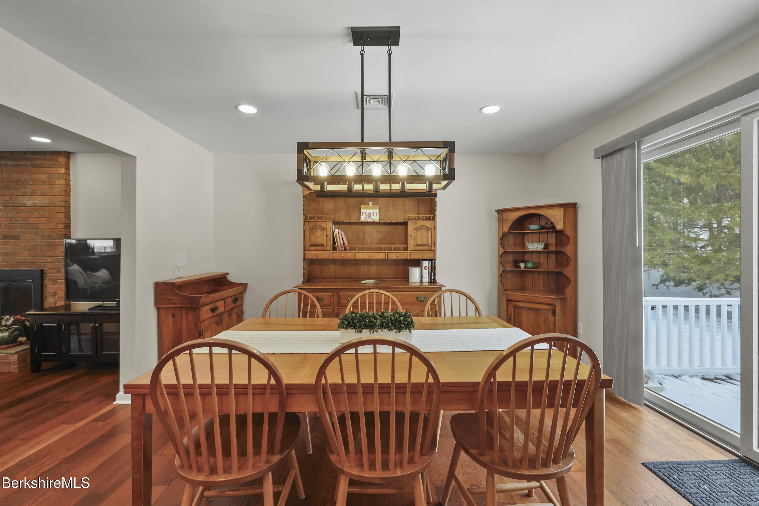 83 Alfred Drive Pittsfield, MA 01201 - Photo 14 of 49 a view of a dining room with furniture window and outside view