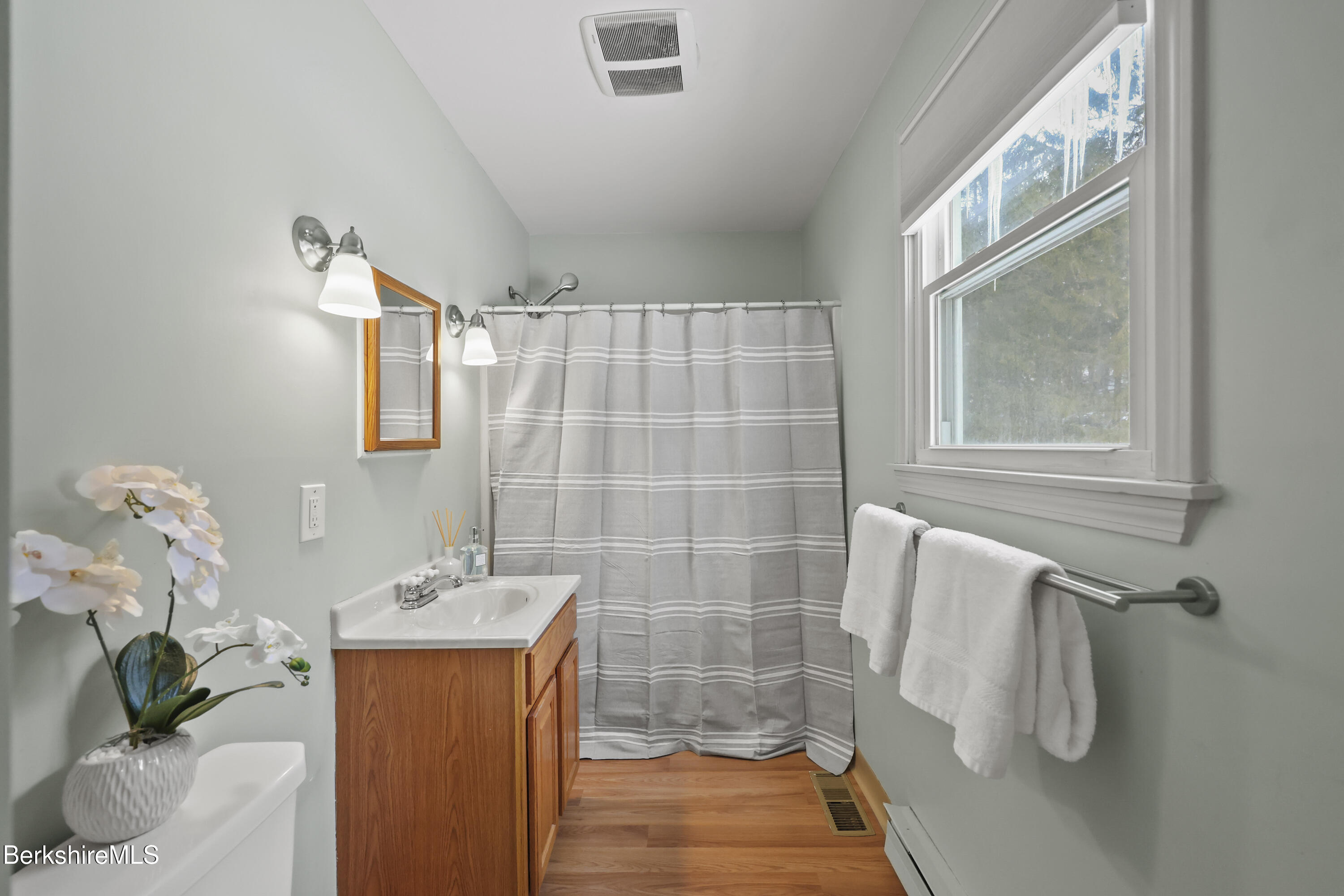 83 Alfred Drive Pittsfield, MA 01201 - Photo 22 of 49 a bathroom with a shower and a sink
