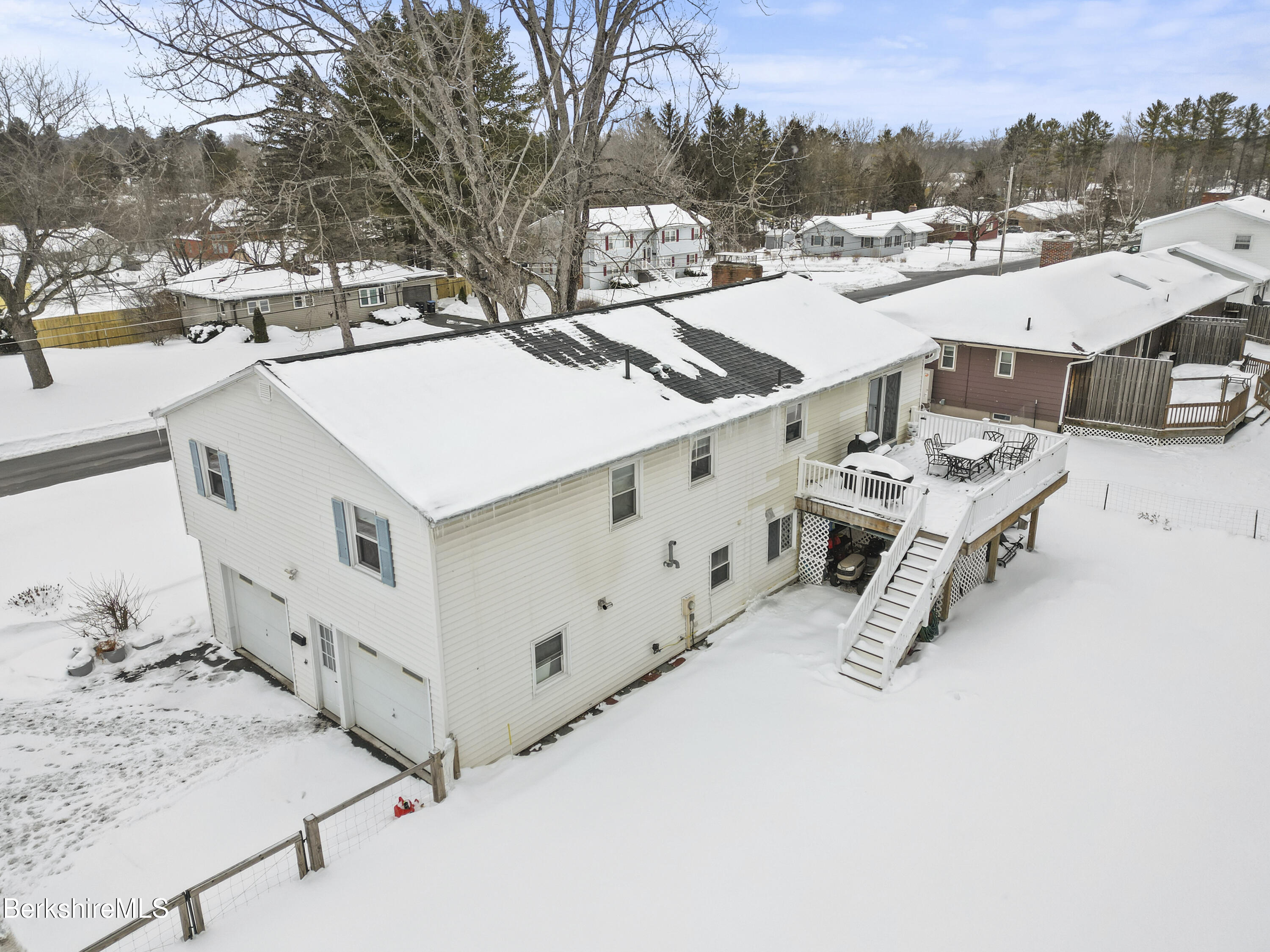 83 Alfred Drive Pittsfield, MA 01201 - Photo 49 of 49 an aerial view of a house with swimming pool