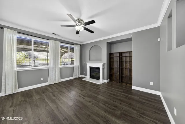a view of a hallway with workspace