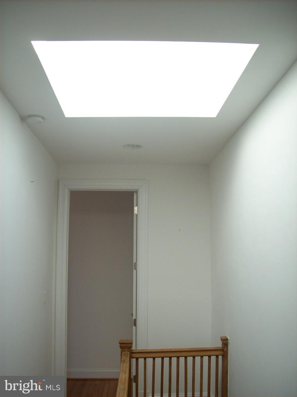 1740 Park Road Northwest Washington, DC 20010 - Photo 17 of 30 Hallway on top floor with skylights