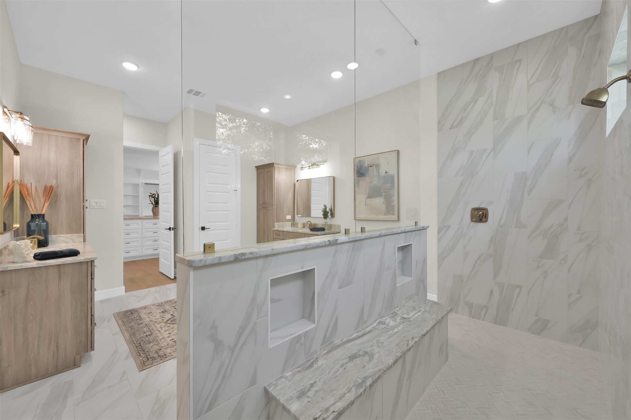 8557 Butler Rnch Court Plantersville, TX 77363 - Photo 24 of 39 Luxurious walk through shower