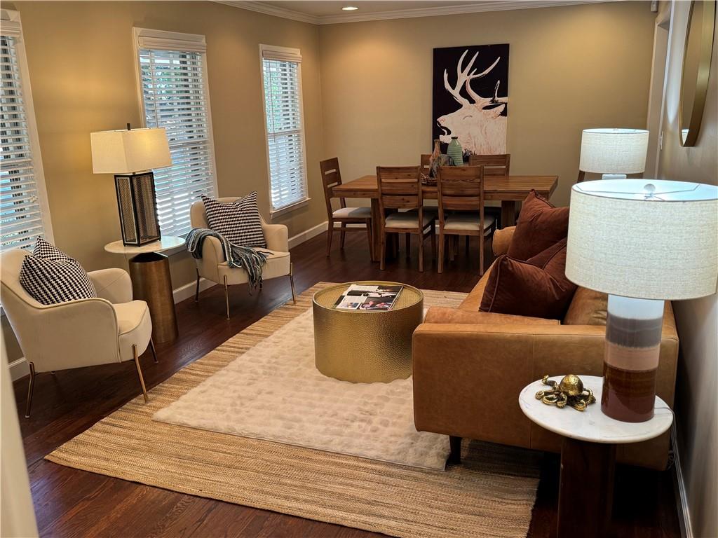 1445 Linkwood Lane Decatur, GA 30033 - Photo 4 of 30 a living room with furniture and a table