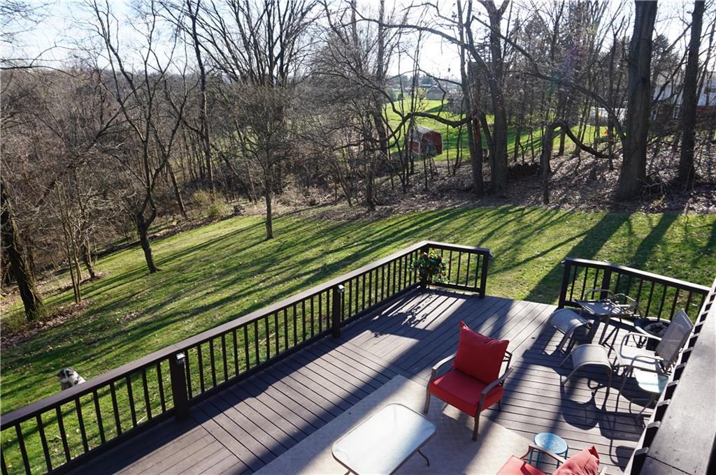 110 Sturm Lane Rochester, PA 15074 - Photo 21 of 24 Second tier of the deck with plenty of room for entertaining.