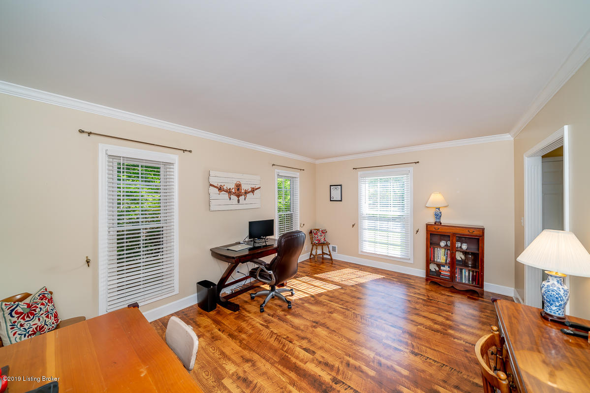 5704 Timber Ridge Drive Prospect, KY 40059 - Photo 4 of 43 Front room used as office. Bright and sunny.