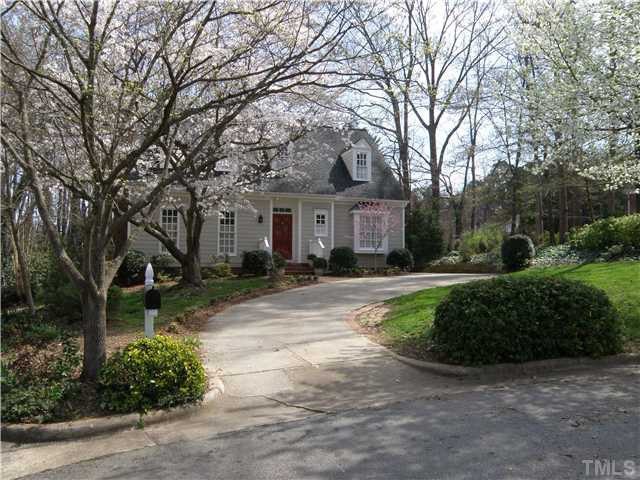 2500 Ashley Court Raleigh, NC 27607 - Photo 1 of 25 Located at the end of the cul de sac, this cape cod style home lives almost like new. Exterior Front
