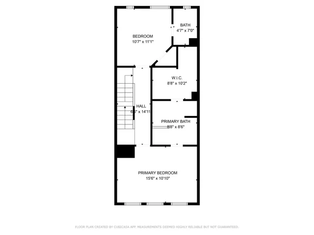 a picture of a bench in front of door