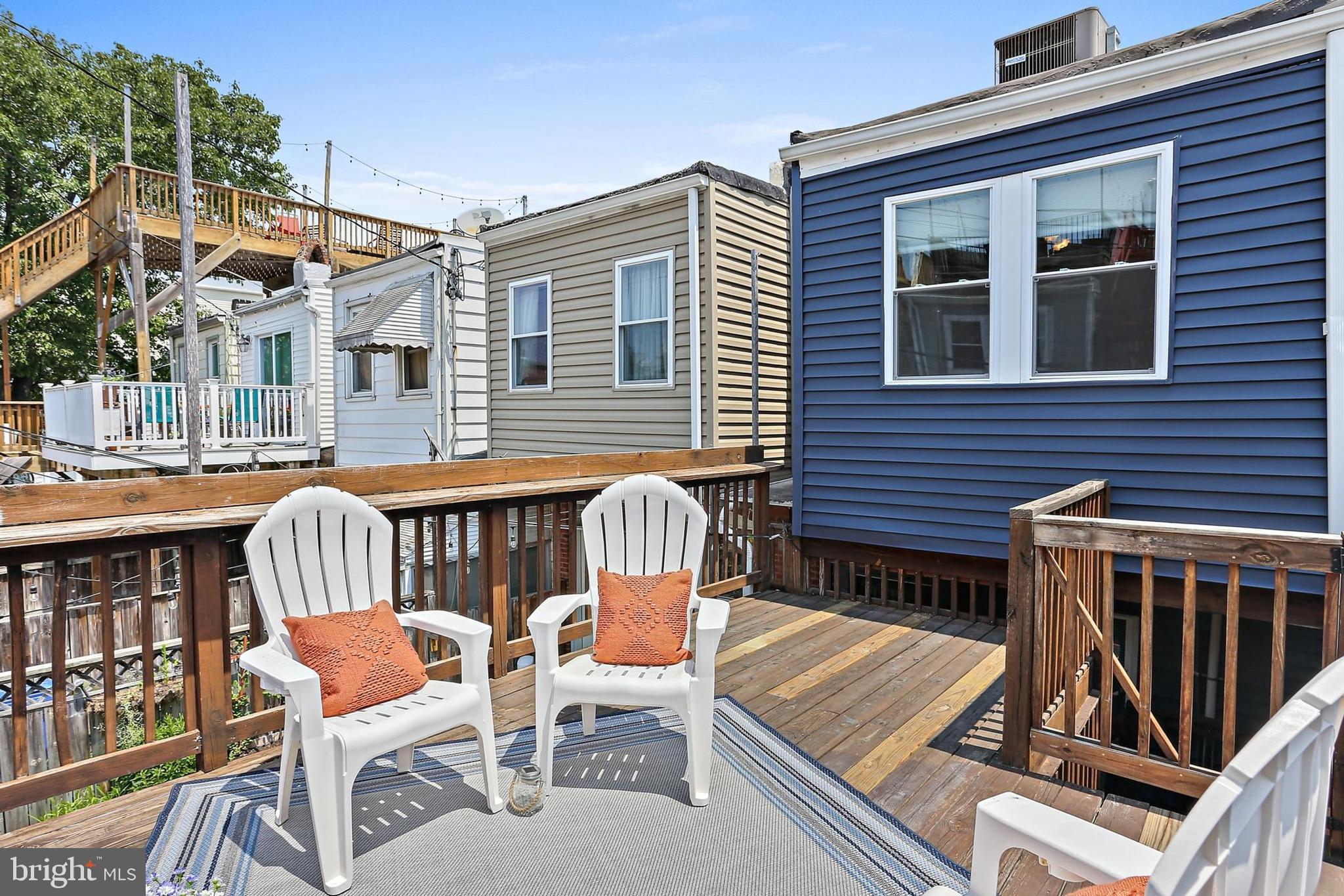 1708 Webster Street Baltimore, MD 21230 - Photo 11 of 29 Room for Grilling and Relaxing