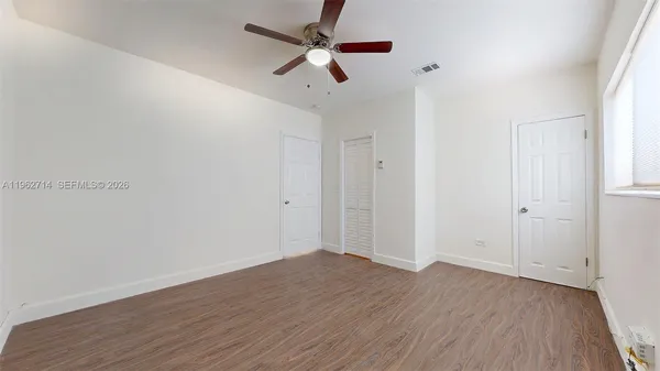 wooden floor in an empty room