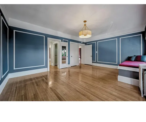 a front view of a building