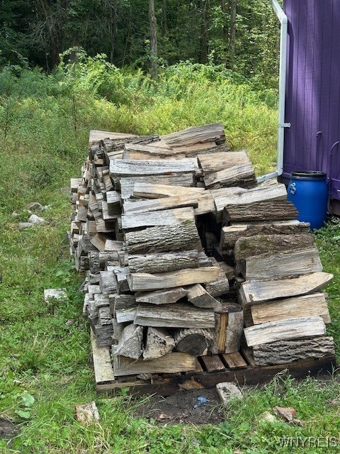 8402 Kingsbury Hill Road Farmersville, NY 14737 - Photo 27 of 33 Lots of Firewood