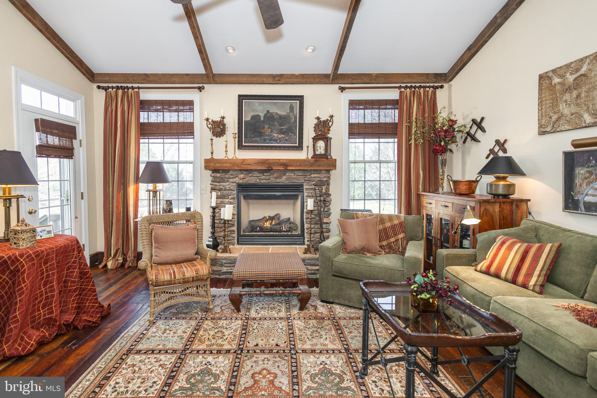 282 Sydney Road Holland, PA 18966 - Photo 11 of 44 FR w/ gas fireplace and access to Deck