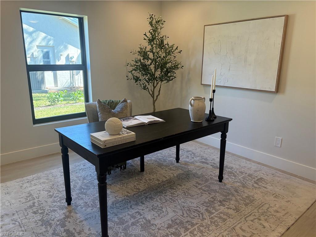 5105 Berkeley Drive Naples, FL 34112 - Photo 34 of 35 Office space featuring light wood-style flooring