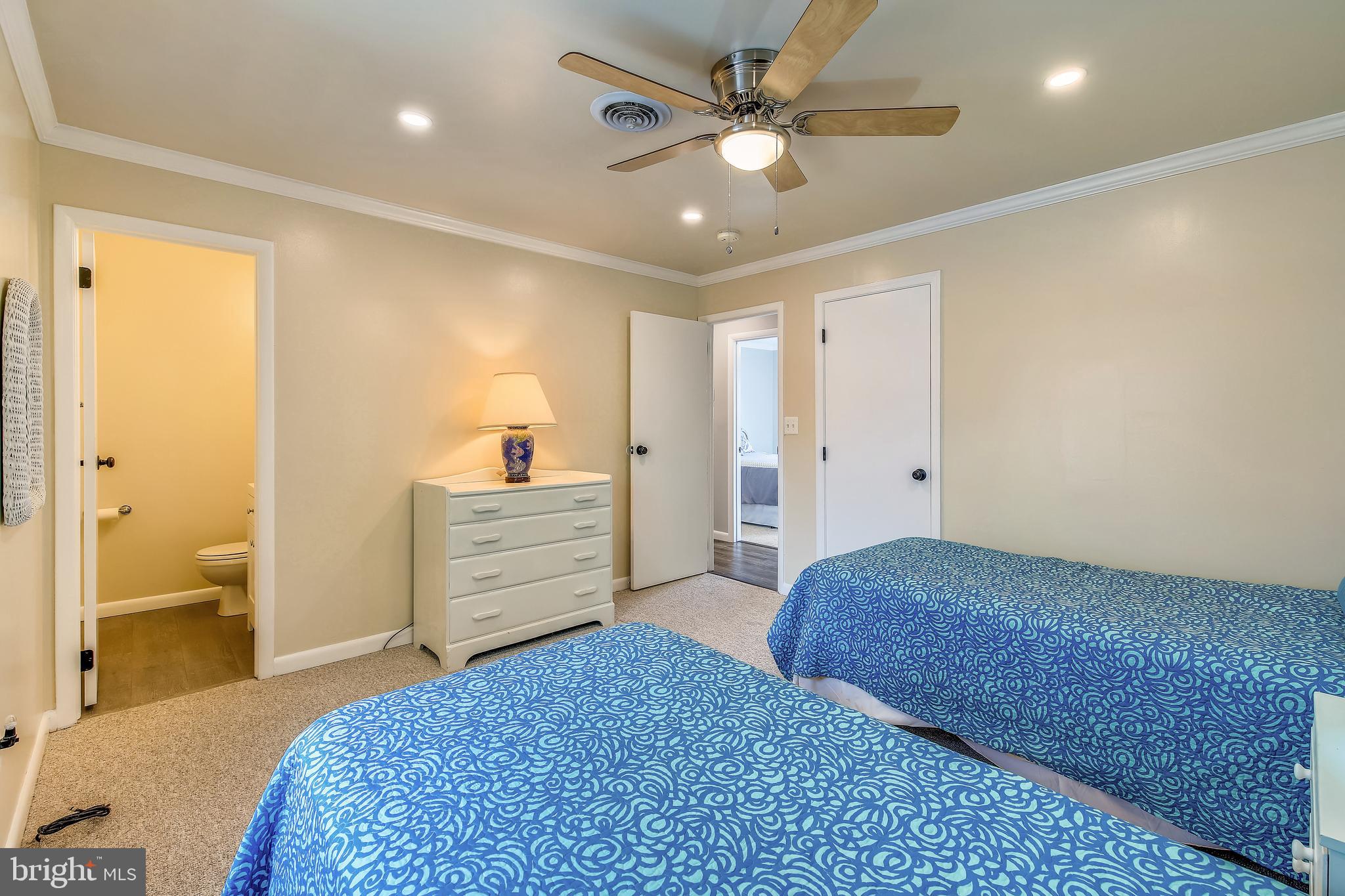 708 South Surf Road Ocean City, MD 21842 - Photo 19 of 22 main level bedroom