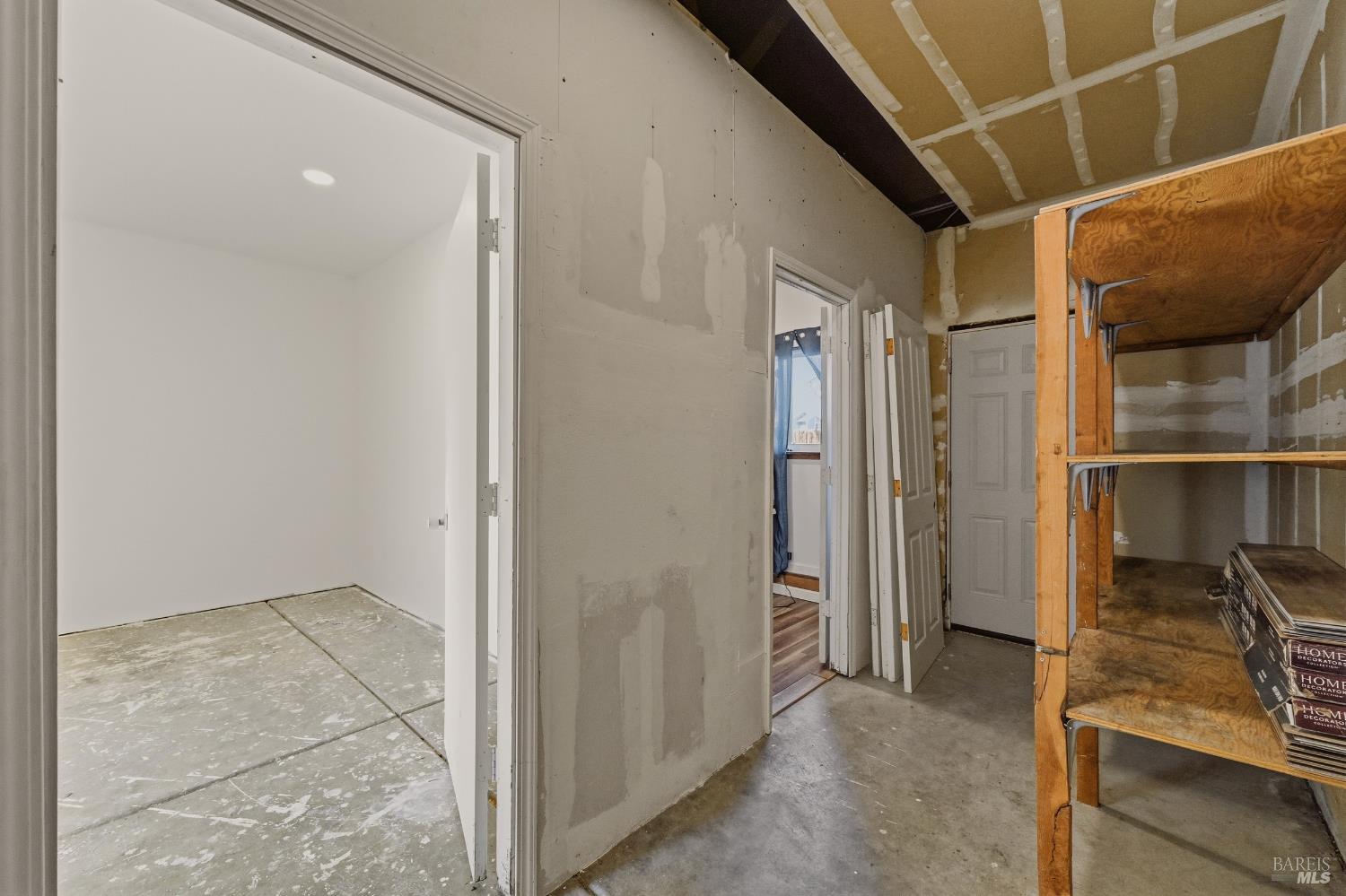 1991 Marshall Road Vacaville, CA 95687 - Photo 22 of 44 Converted garage to 2 storage rooms. Canned lighting, floors available for buyer to complete.