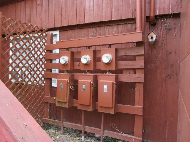 a view of a door and wooden floor