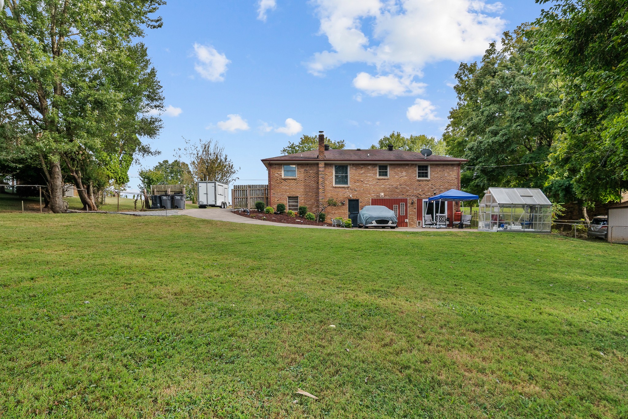 739 Pollard Road Clarksville, TN 37042 - Photo 32 of 41 a view of a house with a big yard