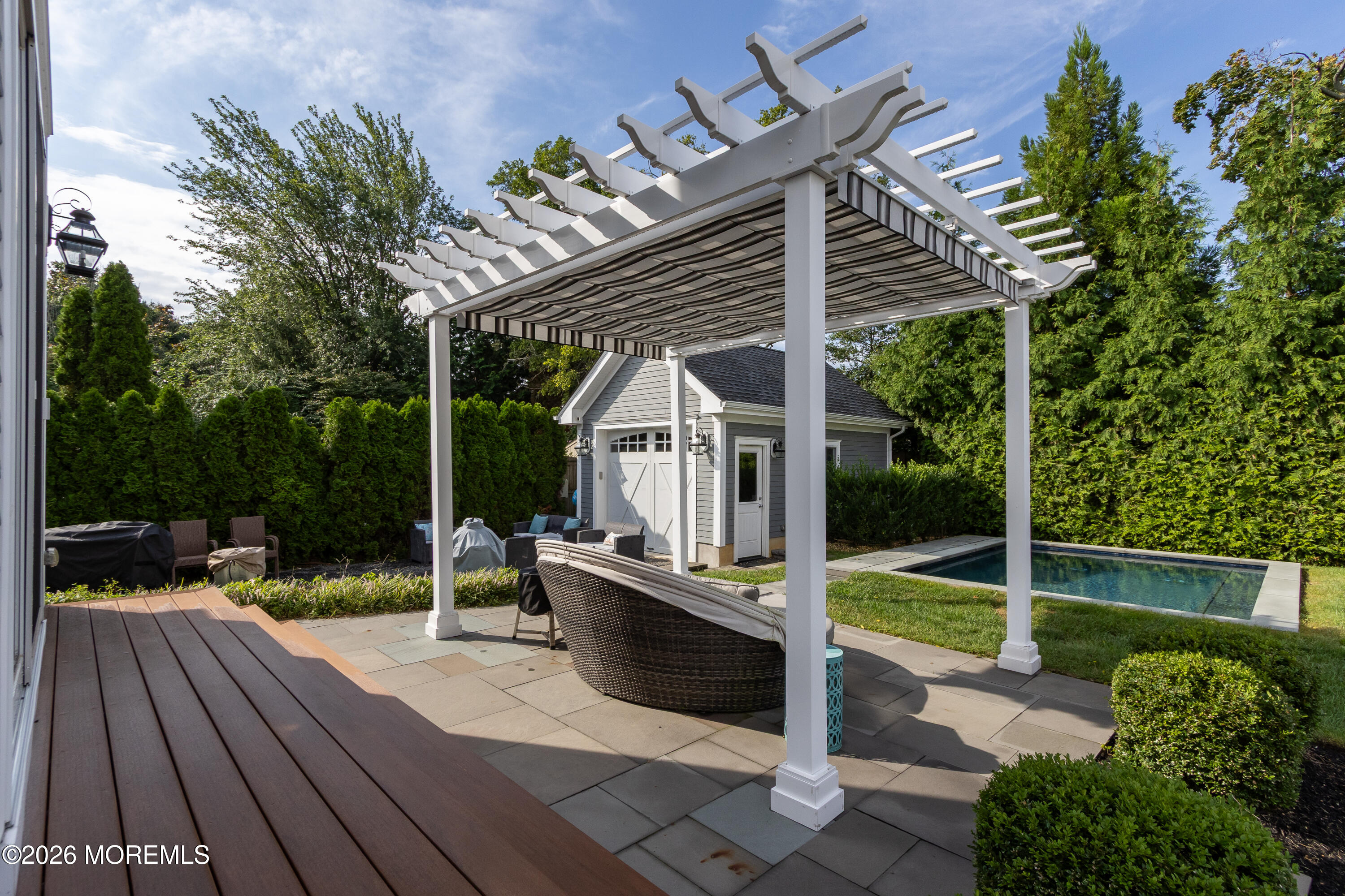 74 Ave Of Two Rivers Rumson, NJ 07760 - Photo 31 of 33 Private Backyard Oasis