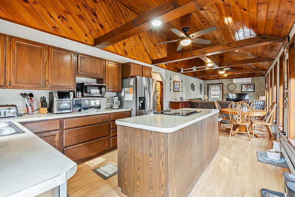 1675 Western Ridge Road Palermo, ME 04354 - Photo 9 of 43 9 kitchen view (2)