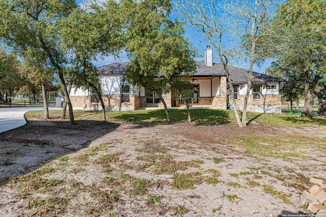 a view of road with trees