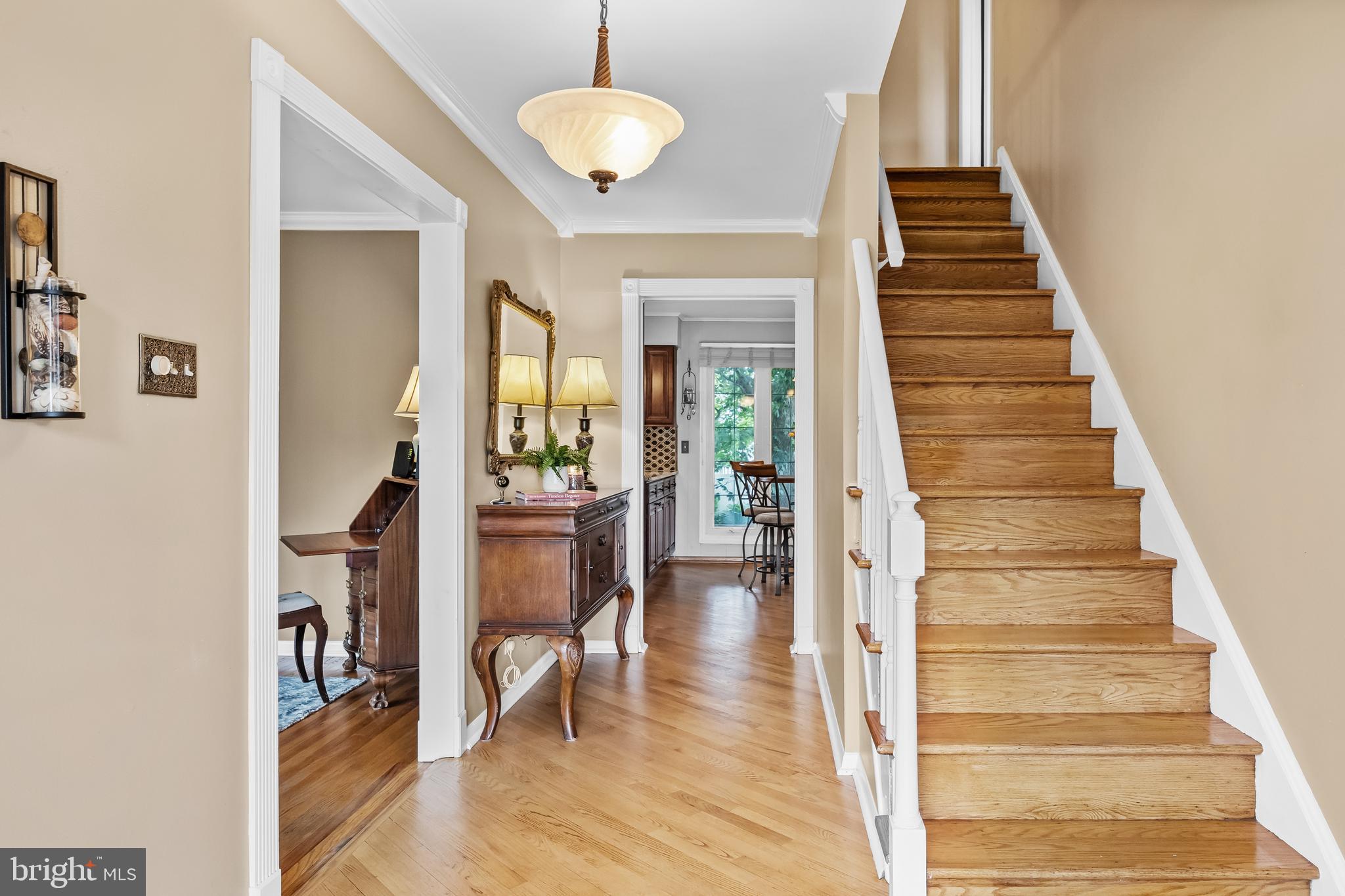 803 Charleston Road Mount Laurel, NJ 08054 - Photo 4 of 36 a view of entryway and hall with wooden floor