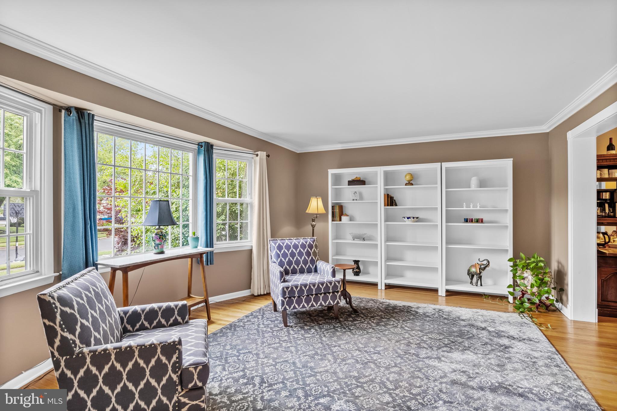 803 Charleston Road Mount Laurel, NJ 08054 - Photo 7 of 36 a living room with furniture and a large window