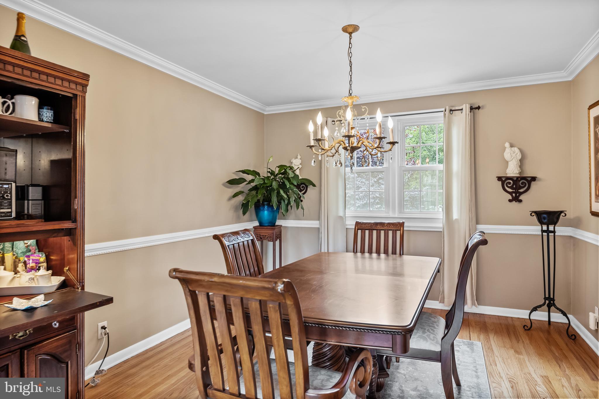 803 Charleston Road Mount Laurel, NJ 08054 - Photo 10 of 36 a view of a dining room with furniture window and outside view