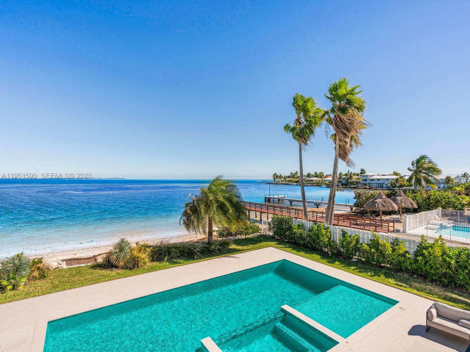 83 Tingler Lane Marathon, FL 33050 - Photo 22 of 79 balcony view from bedroom near kitchen