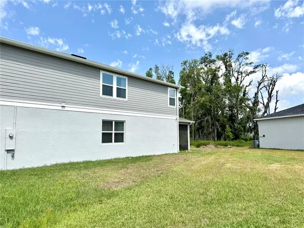 a house with a yard