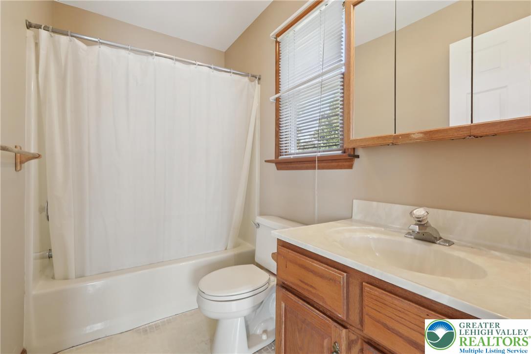 1705 Deer Path Road Easton, PA 18040 - Photo 25 of 42 a bathroom with a sink a toilet and shower