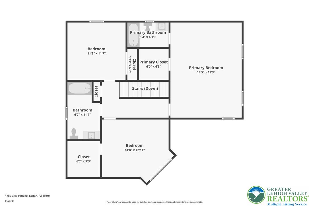 1705 Deer Path Road Easton, PA 18040 - Photo 42 of 42 a picture of a wall with white and white wall