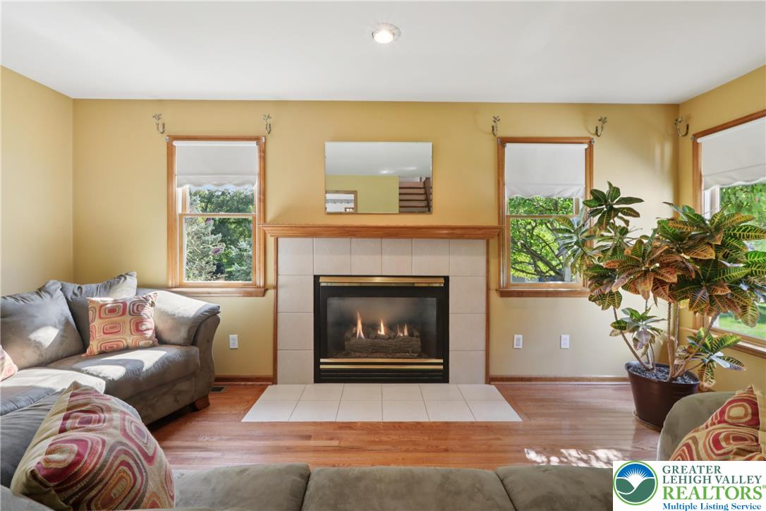 1705 Deer Path Road Easton, PA 18040 - Photo 8 of 42 a living room with furniture and a fireplace